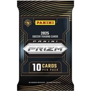 FIFA World Cup Panini 2025 Prizm Soccer Trading Card MEGA Pack [10 Cards]