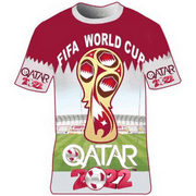 FIFA World Cup Qatar 2022 World Cup T-Shirt Size Large