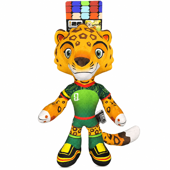 FIFA World Cup 2026 Zayu Jaguar Mascot Dog Toy