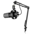 thumbnail image 1 of FIFINE K688 Dynamic Microphone with Boom Arm Stand, XLR USB Studio Microphone Kit for Computer with Mute, Monitor for Podcast, Music Recording K688CT, 1 of 11