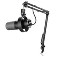 thumbnail image 1 of FIFINE K688 Dynamic Microphone with Boom Arm Stand, XLR USB Studio Microphone Kit for Computer with Mute, Monitor for Podcast, Music Recording K688CT, 1 of 10