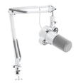 thumbnail image 1 of FIFINE K688 Podcast Dynamic Microphone with Boom Arm Stand, XLR USB Studio Microphone Kit for PC Computer, Gaming Mic with Clear Voice, Mute Button, Headphone Jack for Recording, K688CTW, 1 of 10