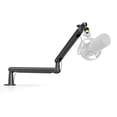 thumbnail image 1 of FIFINE BM88 Low Profile Microphone Boom Arm Stand, Heavy Duty Desk Mic Arm, 29in Adjustable Length with Cable Management, Mount & Adapter for Podcast, Streaming, Gaming, 1 of 9