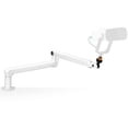 thumbnail image 1 of FIFINE Low Profile Microphone Boom Arm Stand with 1/4" 3/8" 5/8" Screws for Record/Stream/Game-BM88W, 1 of 10