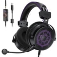 thumbnail image 1 of FIFINE H18V Gaming Headset with Microphone for PC Computer, PS5, Xbox, Wired Open-back Headphones with 3.5mm Connect, USB Control Box for 7.1 Surround, 1 of 10