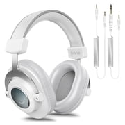 FIFINE Studio Wired Headphones for DJ, Music Monitor, Recording with 9.8ft Cable for 3.5mm/6.35mm, Over Ear, Noise Cancelling for Podcast, Streaming-H8