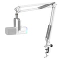 thumbnail image 1 of FIFINE Sturdy Boom Arm Stand for Microphone, Adjustable Suspension Microphone Boom Arm with 3/8" to 5/8" Adapter, 2in Heavy Desk Clamp Mount for Gaming/Podcast/Streaming, 1 of 8