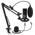 thumbnail image 1 of FIFINE T669 USB Studio Microphone Kit for PC Computer, Recording Microphone Bundle with Boom Arm, Gain Control, Pop Filter for Streaming, Podcasting, 1 of 10