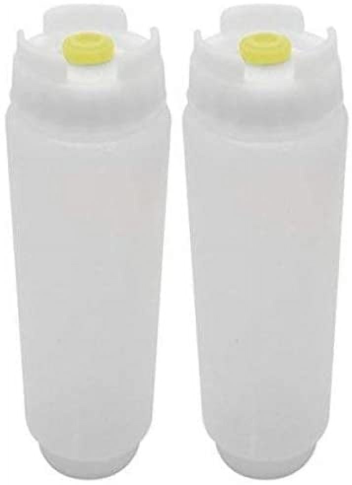 FIFO - 16 oz Squeeze Plastic Bottle For Kitchen (2-Pack) - Walmart.com