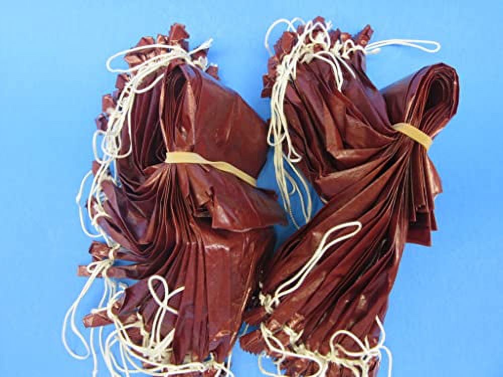 FIFTY (50) Summer Sausage Casings 1 1/2 Lb Capacity Each. 2 1/2" Wide Filled Diameter X11" Long