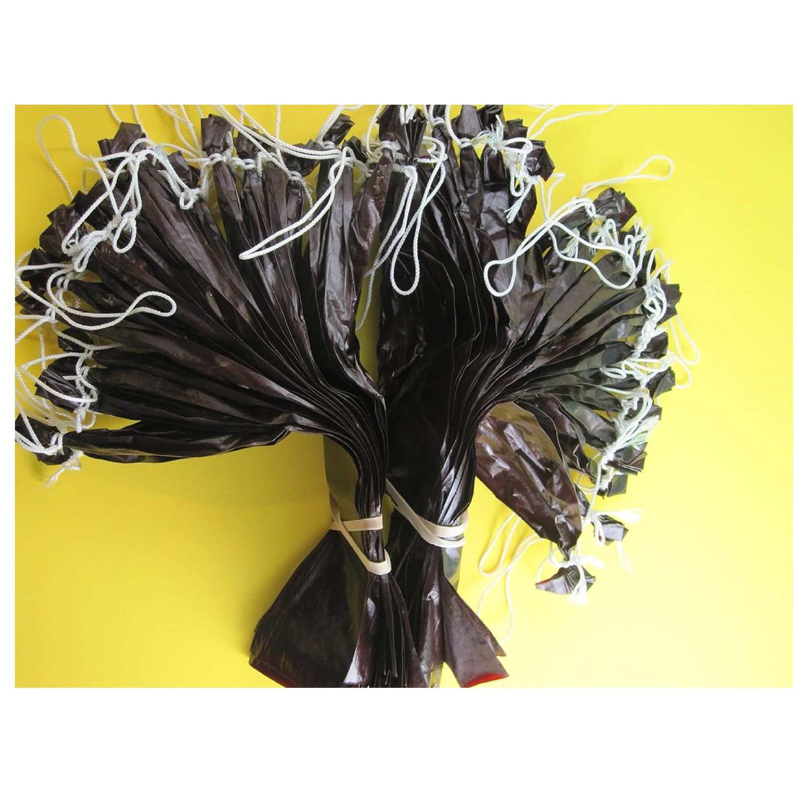 (FIFTY COUNT) 12" x 1 1/2" Fibrous Summer Sausage Casings for 50 lbs of meat.