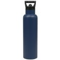 thumbnail image 1 of FIFTY-FIFTY V21000014 Water Bottle with Straw Cap Stainless Steel Vacuum Insulated: 21 oz, Navy Blue, 1 of 1