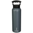 thumbnail image 1 of FIFTY/FIFTY V40006SL0 40oz Slate Vacuum Insulated Bottle, 1 Pack, 1 of 7