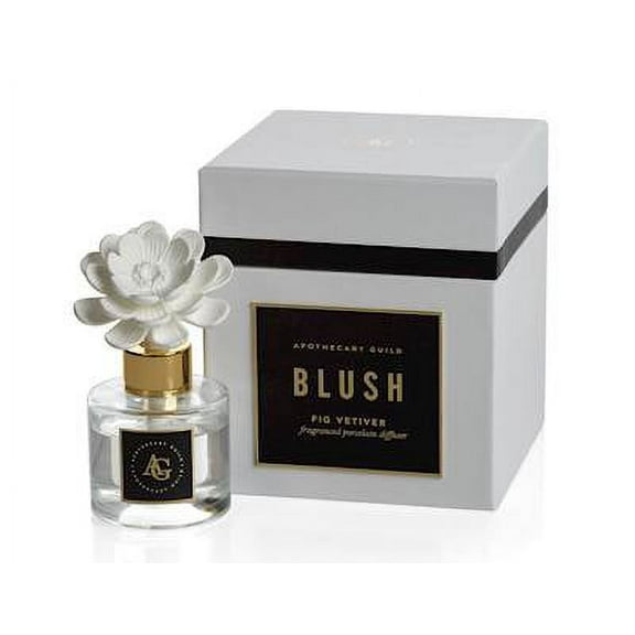 FIG VETIVER Zodax Blush Porcelain Diffuser