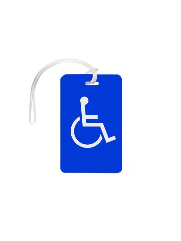 Handicap Tag Plastic ID Badge PVC