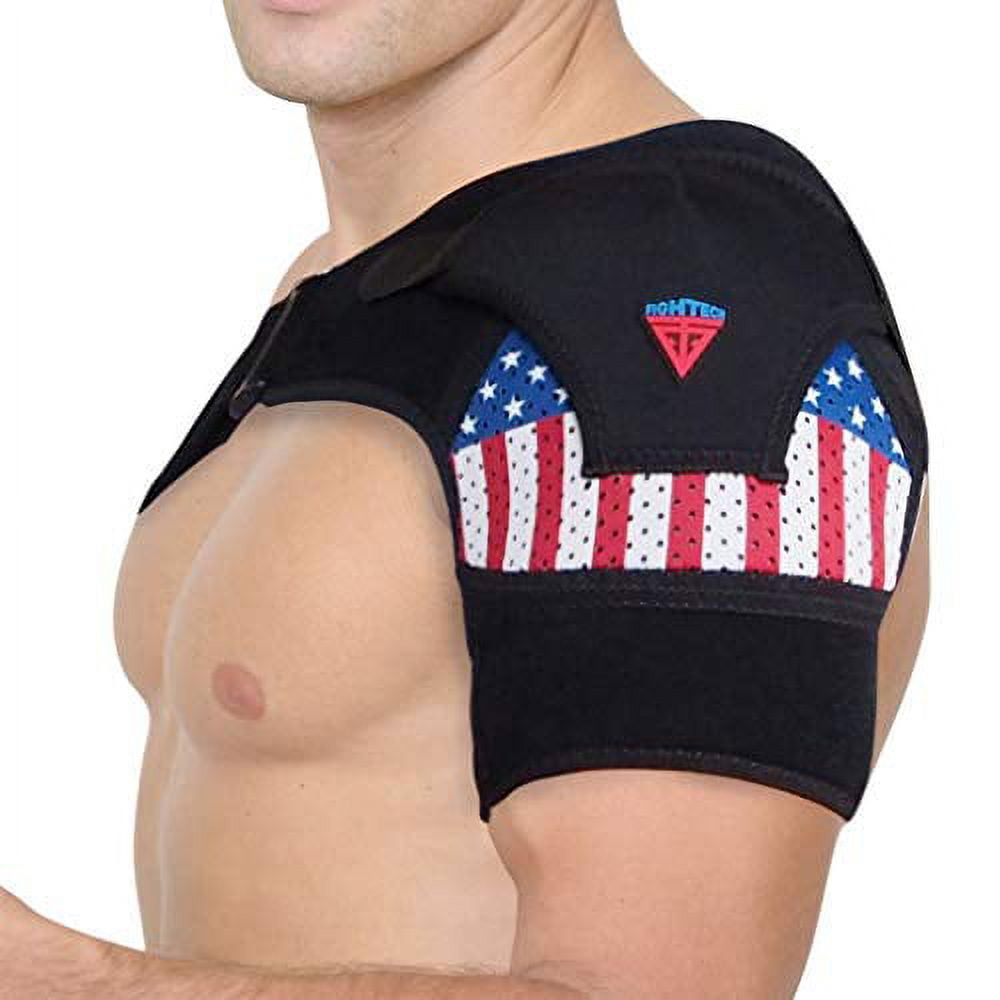 Yosoo Shoulder Stability Brace - Support for Rotator Cuff,Labrum  Tear,Sports Pain Relief,Light Neoprene Shoulder Compression Sleeve 