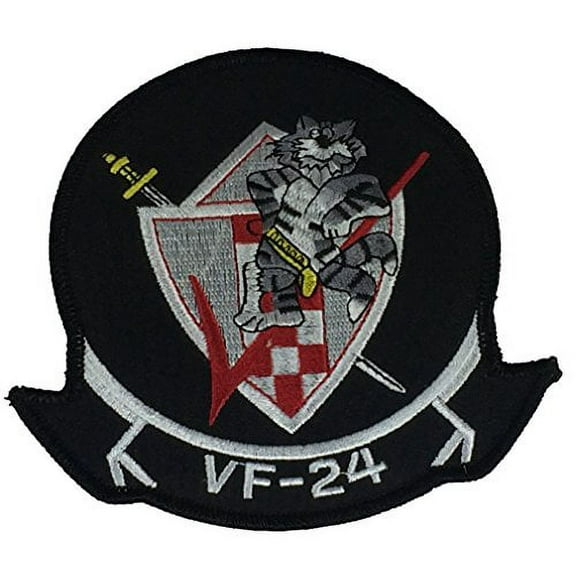 FIGHTER SQUADRON VF-24 "FIGHTING RENEGADES" CRUISE JACKET PATCH - Great Standout Coloring - Veteran Owned Business.