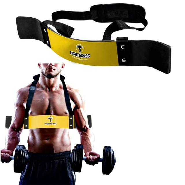 FIGHTSENSE Arm Blaster Biceps Curl Triceps Muscle Isolator Bomber