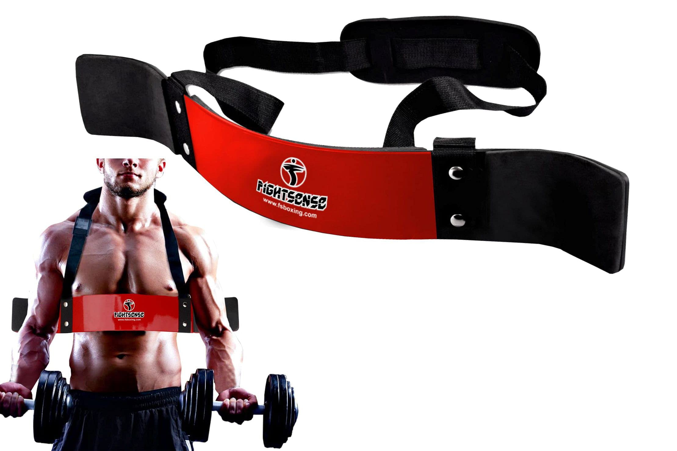 FIGHTSENSE Arm Blaster Biceps Curl Triceps Muscle Isolator Bomber Fitness Gym Workout Training Support Walmart