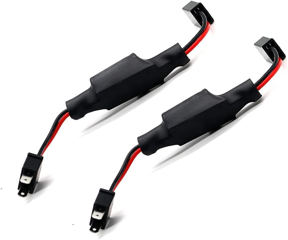 FIGT2pcs 120W H7 LED Headlight Load Resistors Decoder Headlight fog