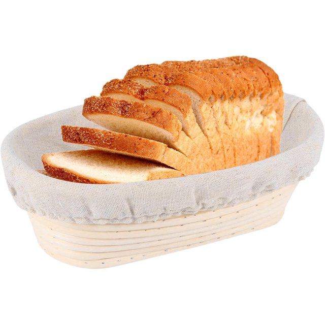 FIGTBread Proofing Baskets for Sourdough, Oval Silicone Sourdough