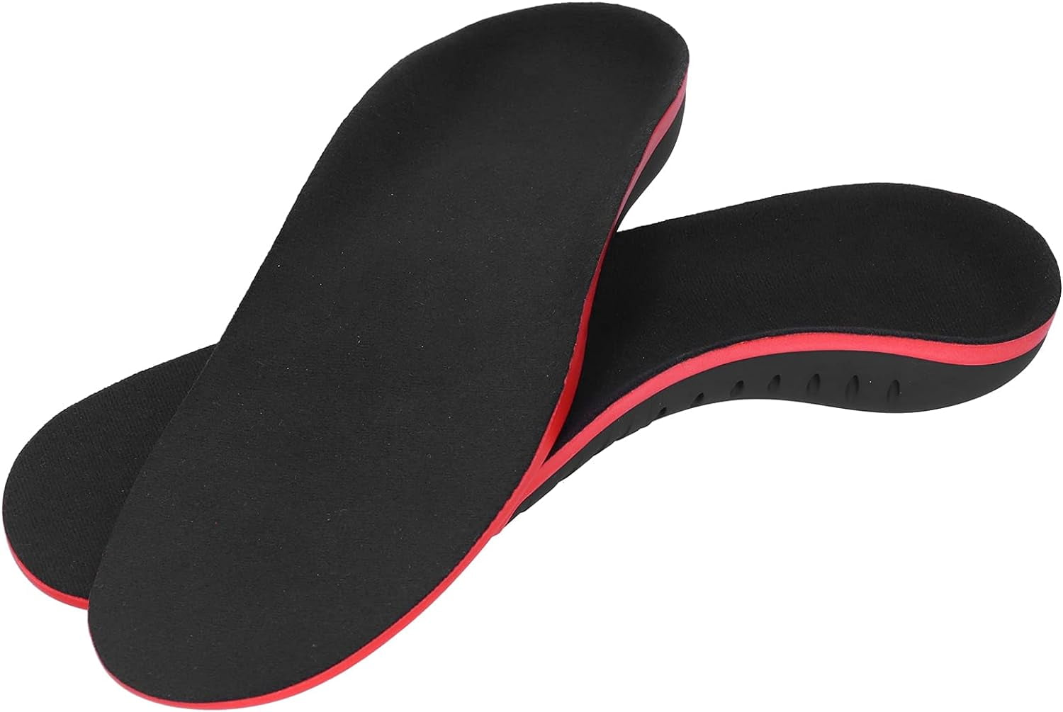 FIGTFlat Feet Insoles, TPU and Gel U Shaped Foot Insoles Comfortable