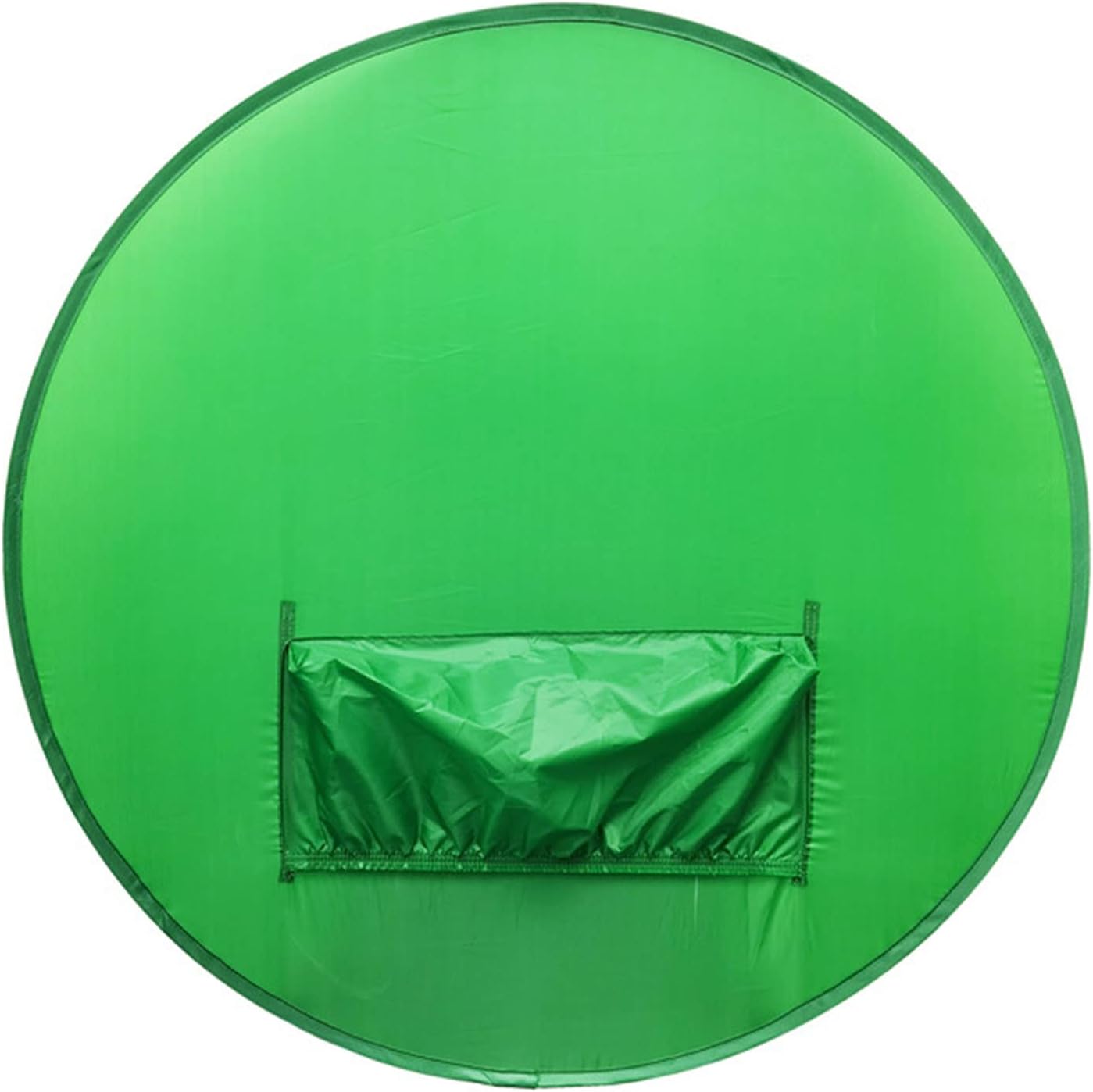 FIGTFolding Green Screen Chair Background, 142cm Round Green Screen