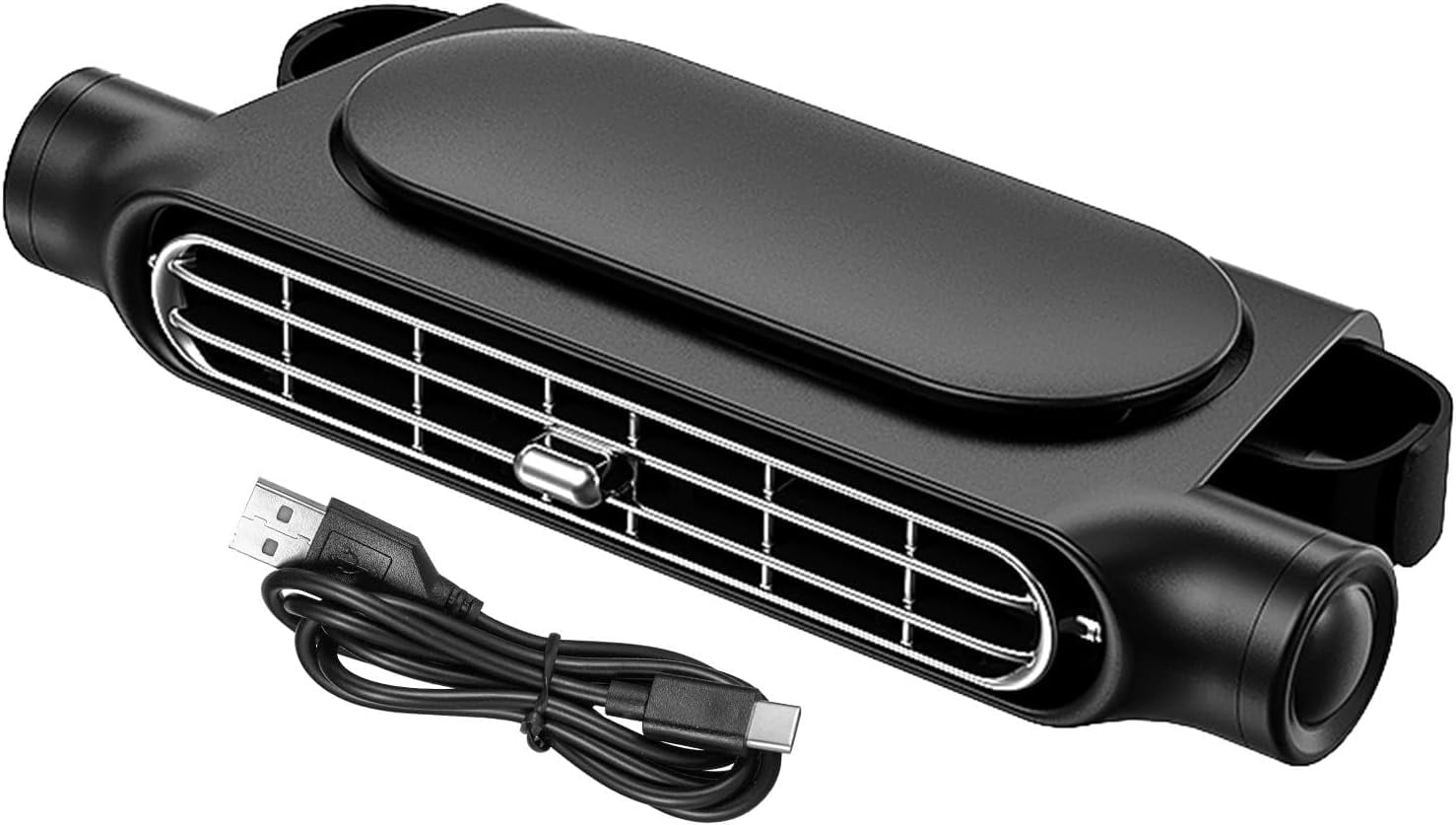 FIGTFront Rear Seat Headrest Cooling Fan, Rear Seat Car Fans, Backseat