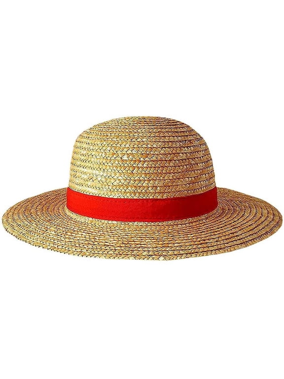 -Luffy Straw Hat Multifunctional Anime Cartoon Character Sunscreen Straw Hat Sun Hat for Adultsã0514ã