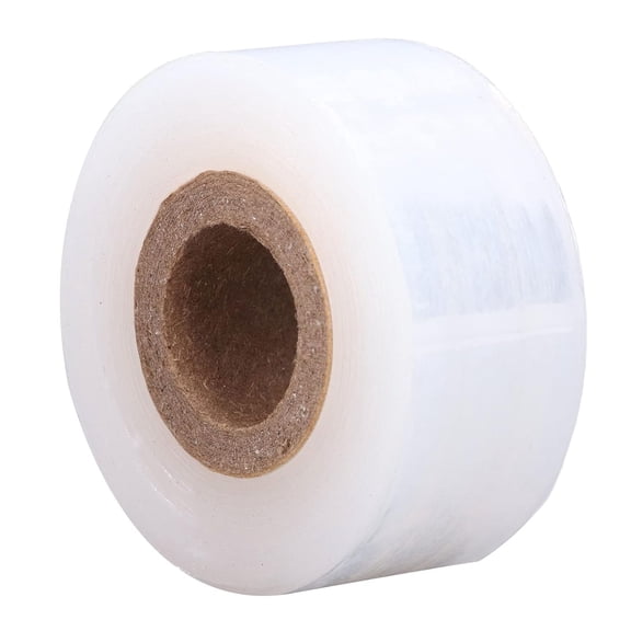 DJH-Sealing Parafilm Grafting Tape, Stretchable Resilient 29mm Width Nursery Grafting Tape, PVC Good Light Transmittance Fruit Trees Tape Garden Floral Tape, Durable, White-1