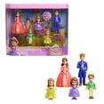 thumbnail image 1 of Disney Jr. Sofia the First Royal Family Figure Set, 5-Piece Kids Figure Set with Princess Sofia, Princess Amber, Prince James, King Roland II, and Queen Miranda, //, 1 of 7