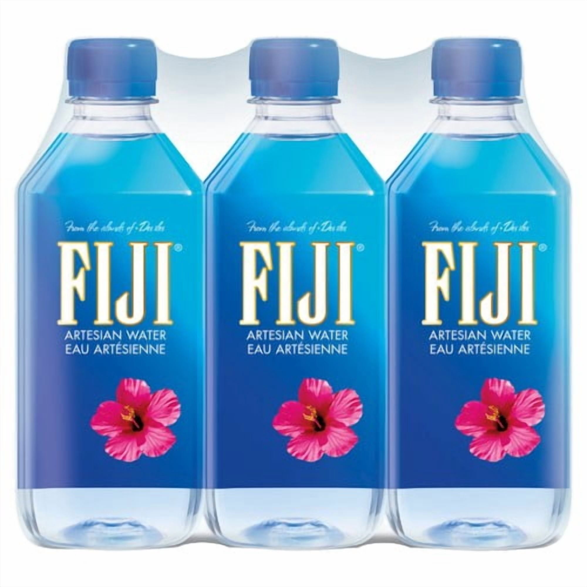 FIJI Artesian Water 6 x 500ml, British Import (Pack of 2)