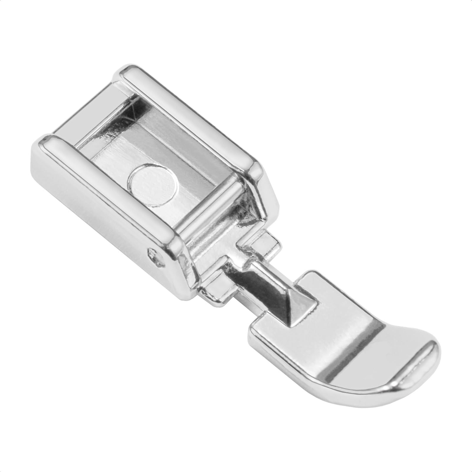 FIKLOTA Zipper Presser Foot for Low Shank Snap on Singer, Brother