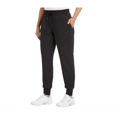 FILA Female Black Jogger Pants for Women, Large Size