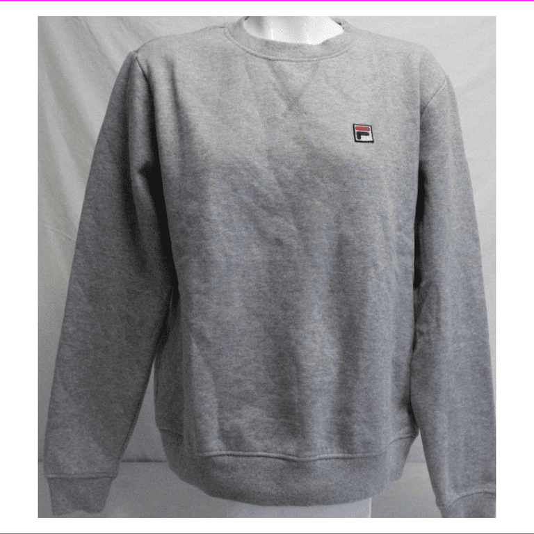 Fila Gray sisgo French Terry crewneck