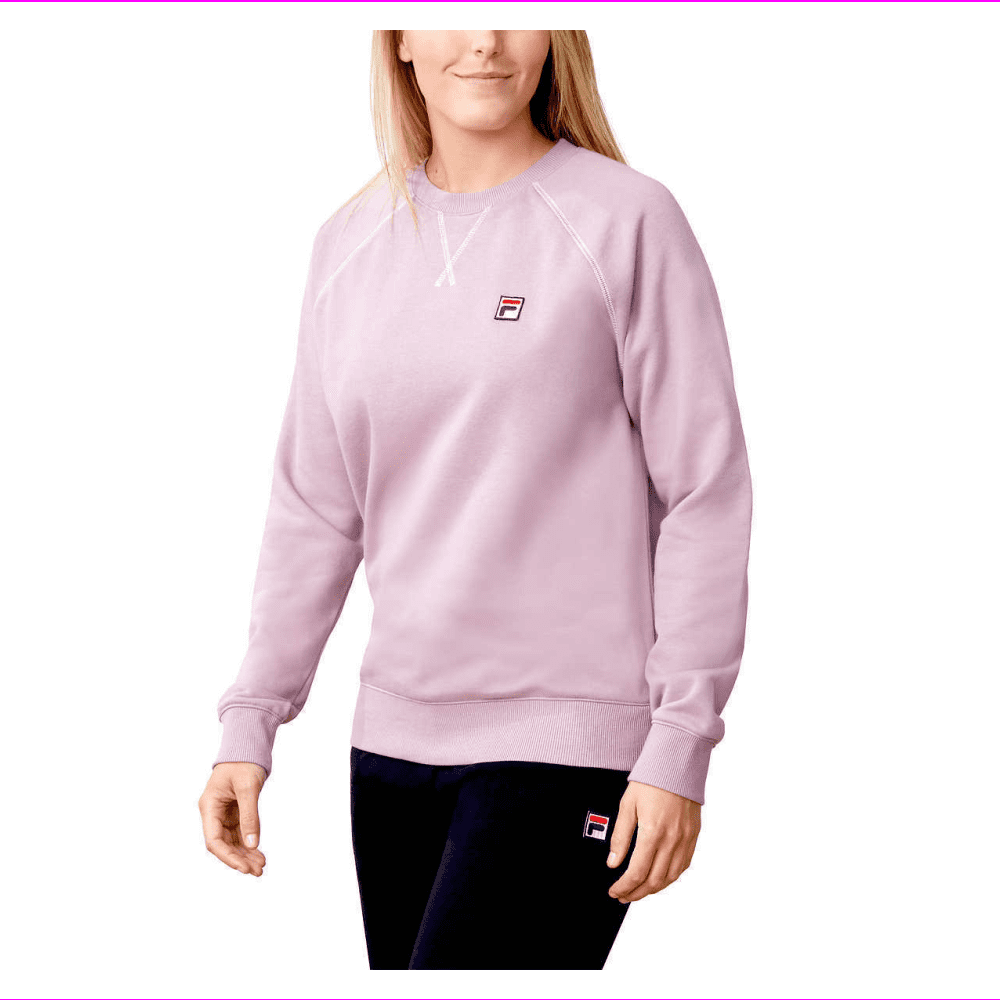 Fila pink sweater hot sale