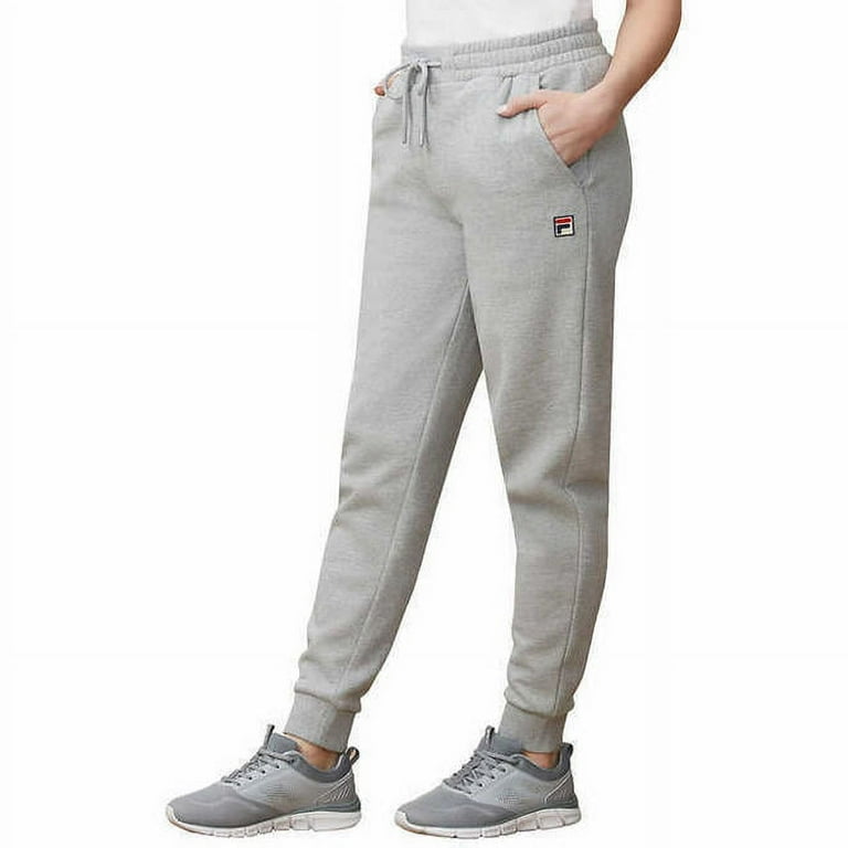 Fila grey sweatpants cheap
