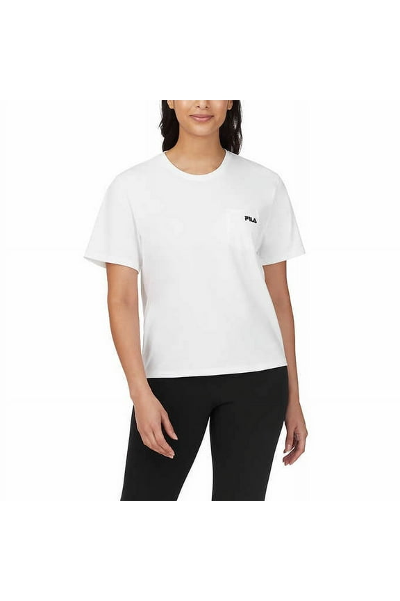 Ladies' Short Sleeve Tee (White, Medium)