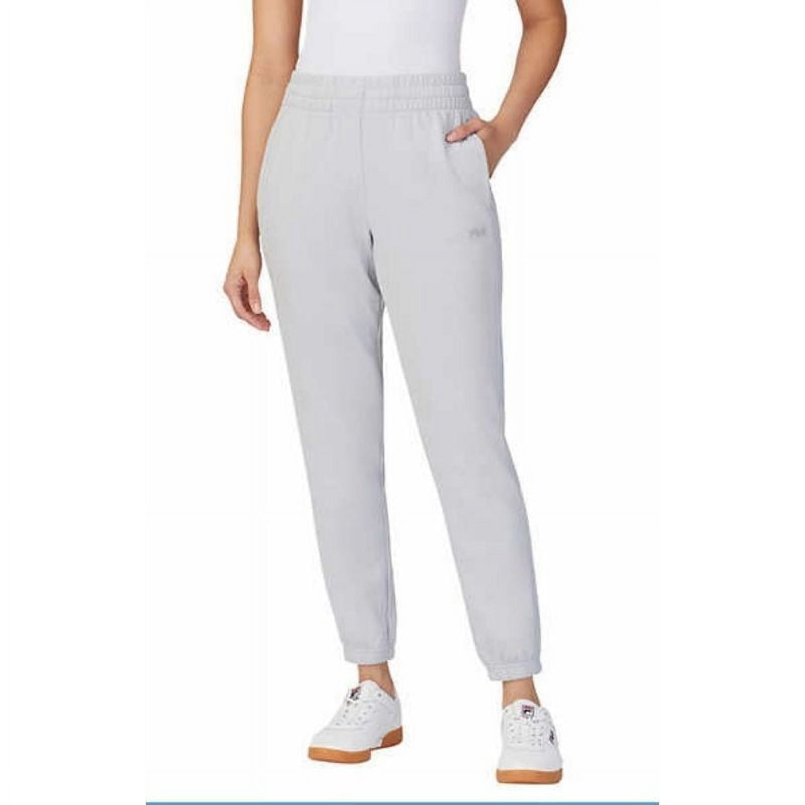 Women's trousers Fila Sweatpant Philine W - light grey melange, Tennis  Zone