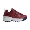 thumbnail image 1 of FILA Men Disruptor Ii Premium, Color: Bred/Fnvy/Fred, Size: 9 (1FM00139-647-9), 1 of 6