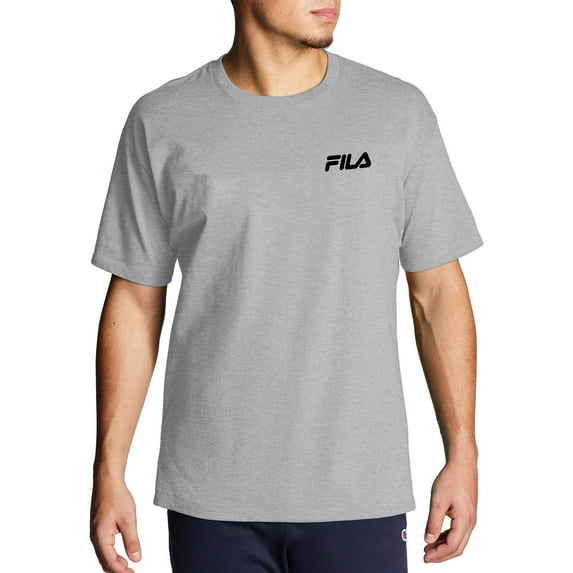 FILA Men's Graphic Logo Classic Short Sleeve Crew Neck T-Shirt
