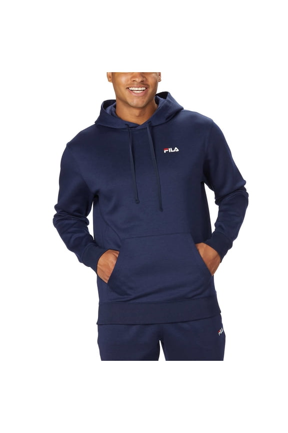 Men’s Performance Large Size Male Sweatshirts Blue Pullover Hoodie for Men