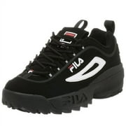 FILA Mens Disruptor 2 Sneaker Black/White/Red - FW01653-018 7.5 BLK/WHT/RED
