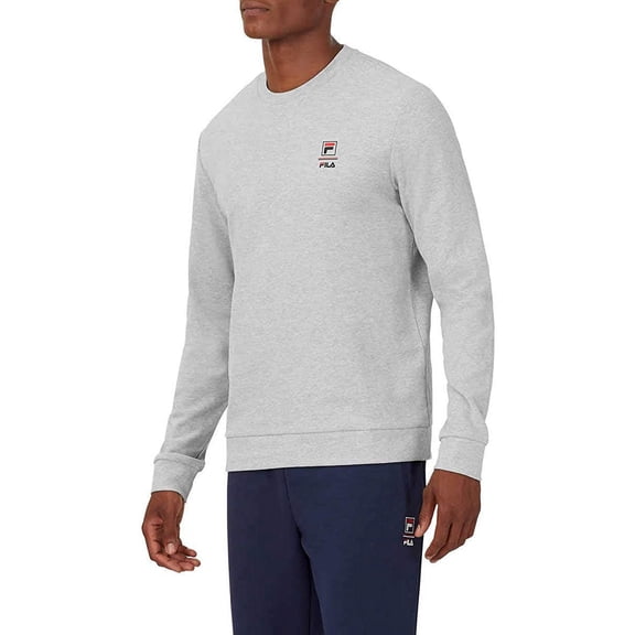 FILA Mens Long Sleeve Crew Neck Sweatshirt