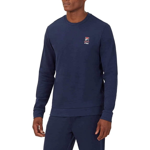 FILA Mens Long Sleeve Crew Neck Sweatshirt