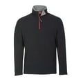 thumbnail image 1 of FILA Mens Performance Polartec Fleece 1/4 Zip Black Sweatshirt XX-Large 2XL, 1 of 2