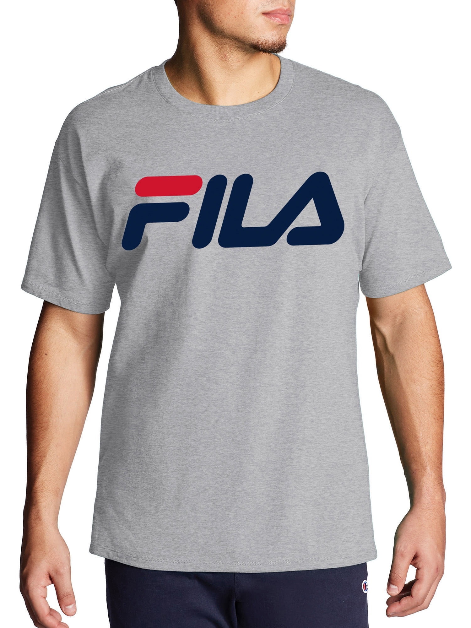 FILA Unisex Short Sleeve Graphic Print Cotton T-Shirt Tee