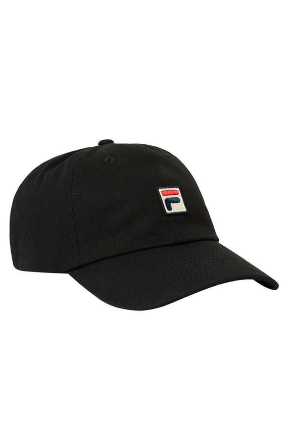 Unisex Heritage F Box Logo Slouch Adjustable Baseball Hat (Black)