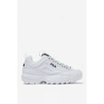 thumbnail image 1 of FILA Women's Disruptor II Premium Sneakers White/Fila Navy/Fila Red - 5FM00002-125, 1 of 5