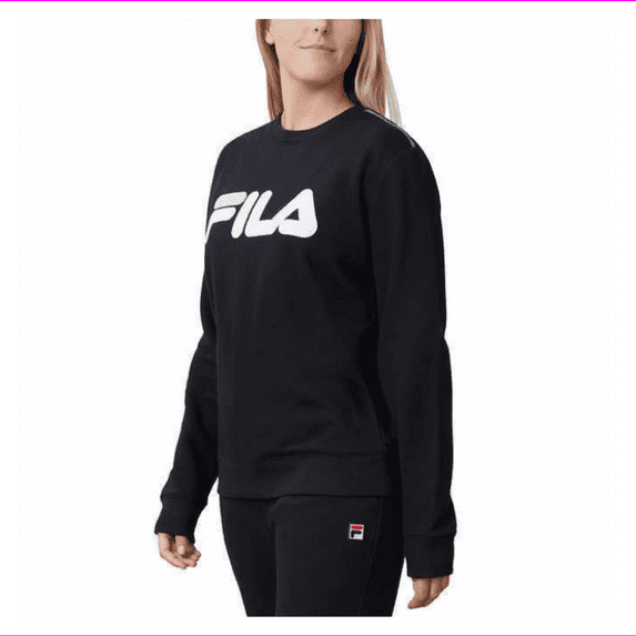 FILA Women's Michele Crewneck Sweater XS/Black